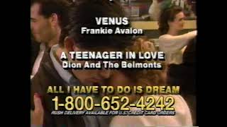 1997 Malt Shop Memories 36 romantic jukebox songs TV ad [upl. by Bilak]