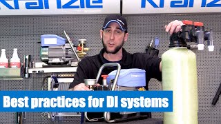 Best practices for DI systems and Kranzle  Deionized water filter systems [upl. by Nowd]