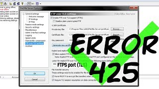 Cómo crear un servidor FTP Seguro sin el quotError 425 Cant open dataquot [upl. by Aguste]