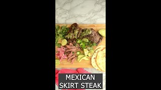 Marinated Skirt Steak Recipe Mexican Carne Asada Shorts [upl. by Einnok]