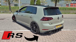 Volkswagen Golf 75 R 25 TFSI RS3 Engine amp Golf 6 R TTE480  Engine Sounds [upl. by Akehsay]