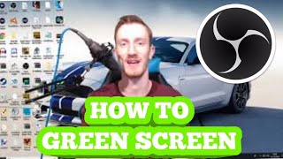 How To Set Up Green Screen Using OBS Studio 2019 Software only [upl. by Anidem]