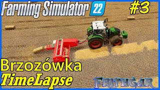 FS22 Timelapse Brzozowka 3 Barley [upl. by Allicerp]