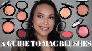 GUIDE TO MAC BLUSHES [upl. by Aracat]