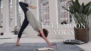 Full Moon Practice  Yoga with Rituals [upl. by Arundell100]