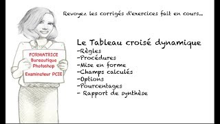 Tableau croisé dynamique [upl. by Bower103]