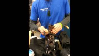 How to put on crampons [upl. by Ecnerolf]