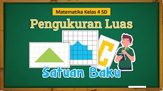 MATEMATIKA  KELAS 4 SD  PENGUKURAN LUAS DENGAN SATUAN BAKU  PERSEGI SATUAN  KURIKULUM MERDEKA [upl. by Rawde]