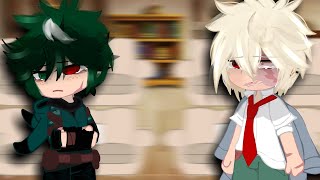 MHA REACTS TO VILLAIN DEKUMHABNHAANGSTVILLAINDEKU AU💚BKDK ANGST🧡💚GCRVREAD DESC [upl. by Nylemaj]