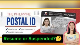 ✅POSTAL ID APPLICATION UPDATES JULY 2024 NAG RESUME NA BA [upl. by Neira]