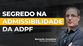 O GRANDE SEGREDO EM ADPF  CP Iuris [upl. by Attenoj]