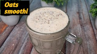 High Protein Breakfast Smoothie Recipe  Oats amp Apple Smoothie  Weight Loss Smoothie [upl. by Koblick]