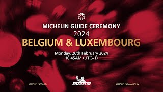 Discover the MICHELIN Guide restaurant selection in Belgium amp Luxembourg for 2024 [upl. by Nolahs]