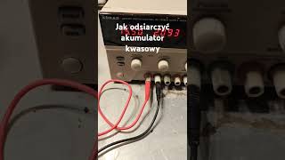 Jak odsiarczyć akumulator trakcyjny easun diy fotowoltaika offgrid [upl. by Anitsyrk]