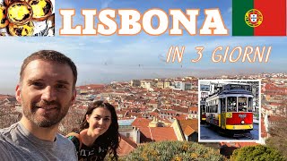 Lisbona  3 giorni alla scoperta della capitale del Portogallo  VLOG 4K [upl. by Rawden]