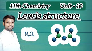 N2O5 Lewis Structure  How to draw the Lewis structure for N2O5 chemistrywithmohan9293 [upl. by Hgielar]