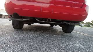 05 Focus ZXW dual exhaust [upl. by Hcirdeirf289]