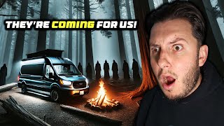 CAMPING TRIP TURNED DEADLY MY SCARIEST NIGHT VAN CAMPING INSIDE HAUNTED FOREST [upl. by Ttayw]