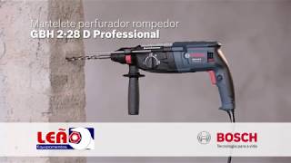 Martelete Perfurador Rompedor GBH 228 D  BOSCH [upl. by Chastity373]