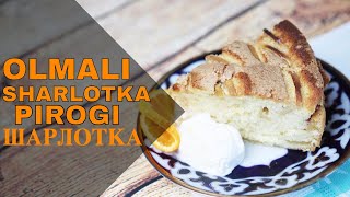 Olmali Sharlotka pirogiШарлотка с яблокамиApple Cake🌸 [upl. by Adyela]