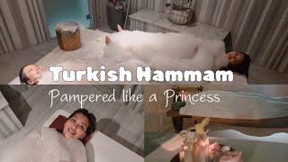 Turkish Hammam in Cappadocia  Turkey Diary [upl. by Ettecul]