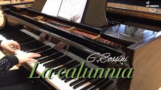 La calunnia in C Major Don Basilio Piano accompaniment Opera karaoke [upl. by Monk]