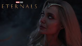 Kro death scene  Thena kills Kro  Eternals 2021 [upl. by Iblehs]