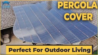 Why You NEED A Pergola Cover  Cover Your Pergola [upl. by Oremor]