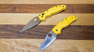 Spyderco Salt Manix 2 amp Native 5 [upl. by Samoht645]