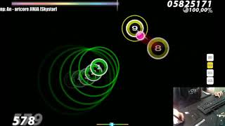 osu  thelewa  An  Artcore Jinja liveplay [upl. by Rosina886]