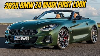 2025 BMW Z4 M40i  Review  First Look  interior  exterior  specs bmw [upl. by Adnarom82]