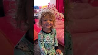 my crazy girl 🤪 just the cutest toddlermom toddlerlife funny humor family cute [upl. by Lsil]