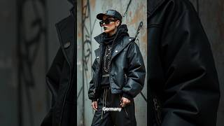 🧥 Streetwear Across the Globe AvantGarde Looks from Every Nation model [upl. by Fanchie699]