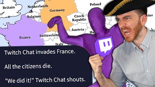 Twitch Chat and I invaded Europe with Artificial Intelligence [upl. by Milli261]