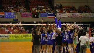 TORAY ARROWS WOMENS TEAM 20032006 [upl. by Lacim]