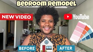 Downtown Johannesburg Flat Renovations Bedroom remodeling step 1 removing carpet [upl. by Haines]