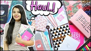 Cute Stationery Haul in India  Cheap and Affordable Stationery and Craft Supplies [upl. by Lavotsirc]