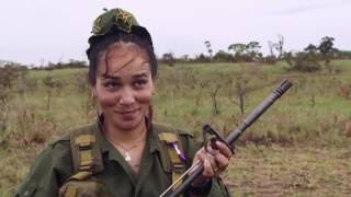 Las Mujeres De Las FARC Documental Latino HD [upl. by Nireil]