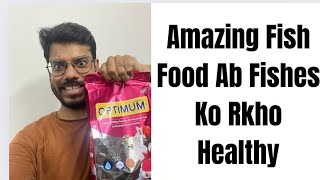 Amazing Fish 🐟 Food Ab Fishes Ko Rkho Healthy  Optimum fishing [upl. by Auot441]