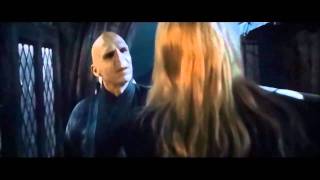 Voldemort and Lucius Malfoy  Harry Potter and the Deathly Hallows  Part 2 HD [upl. by Arramat]