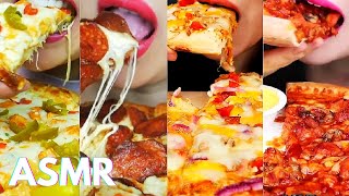 PIZZA ASMR EATING COMPILATION 🍕 MUKBANG EATING SHOW [upl. by Grizel]