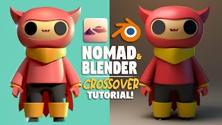 The First Nomad Sculpt amp Blender Crossover Course  Skillshare Exclusive Tutorial [upl. by Shirah]