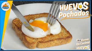 100 formas de cocinar huevos 3 huevos pochados [upl. by Donata]