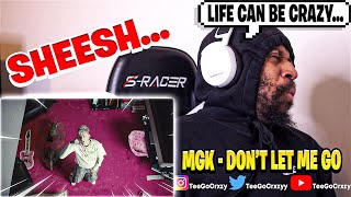 BIG RESPECT TO MGK FOR THIS MGK  Dont let me go Official Music Video REACTION [upl. by Alahs]