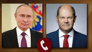 Germany’s Scholz speaks to Russia’s Putin for first time in two years [upl. by Ivanna785]