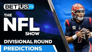 NFL Divisional Round Predictions  2024 Football Odds Playoffs Picks and Best Bets [upl. by Eusadnilem528]