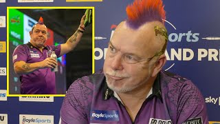 Peter Wright INSTANT REACTION on BEING BOOED quotAs soon as you start winning they turn against youquot [upl. by Quinn]