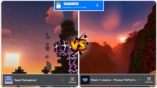 ✨ Newb Reimagined VS Newb X Legacy 🔥 With Download Links   MCPE [upl. by Snebur]