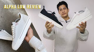 REPRESENTclo ALPHA LOW REVIEW  SUEDE amp CANVAS [upl. by Yelac]