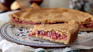 Crostata alle prugne con curd senza glutine e senza miscele [upl. by Malas177]